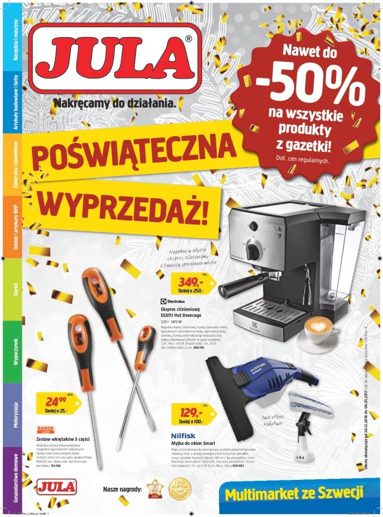 Gazetka promocyjna Jula str. 1