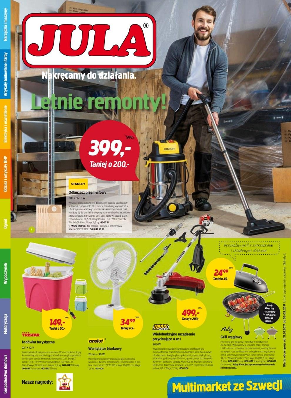 Gazetka promocyjna Jula str. 1