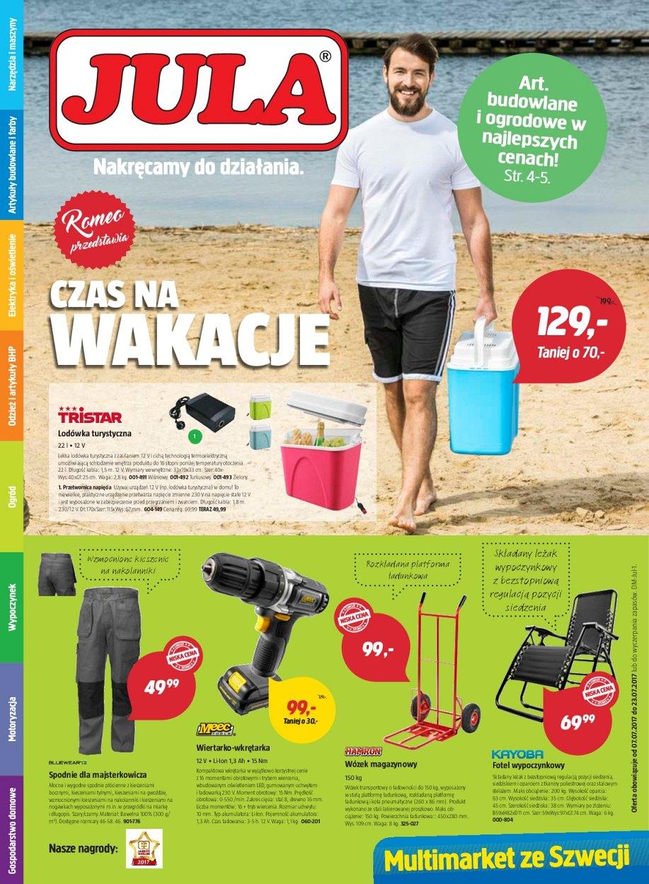 Gazetka promocyjna Jula str. 1