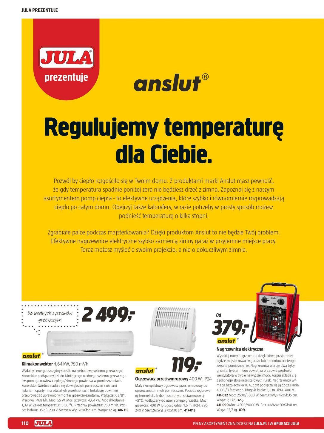 Gazetka promocyjna Jula str. 110