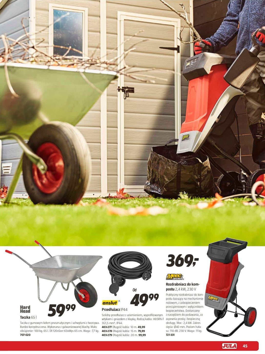 Gazetka promocyjna Jula str. 45