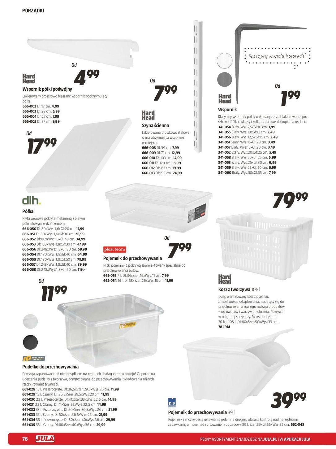 Gazetka promocyjna Jula str. 76