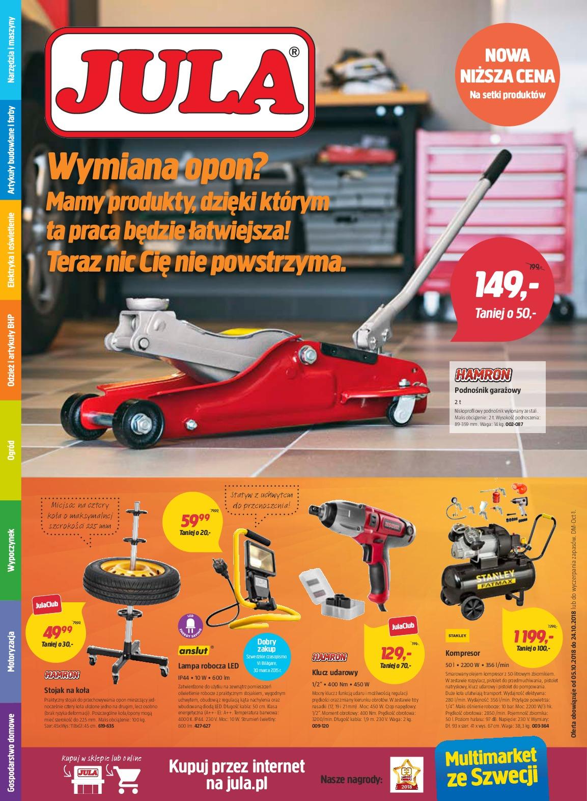 Gazetka promocyjna Jula str. 1