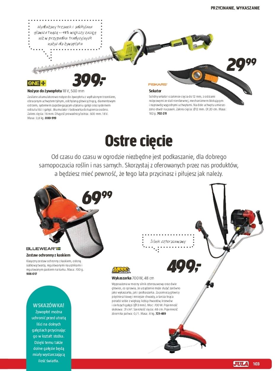 Gazetka promocyjna Jula str. 103