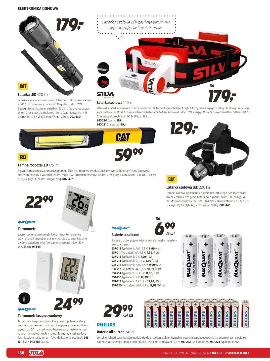 Gazetka promocyjna Jula str. 158