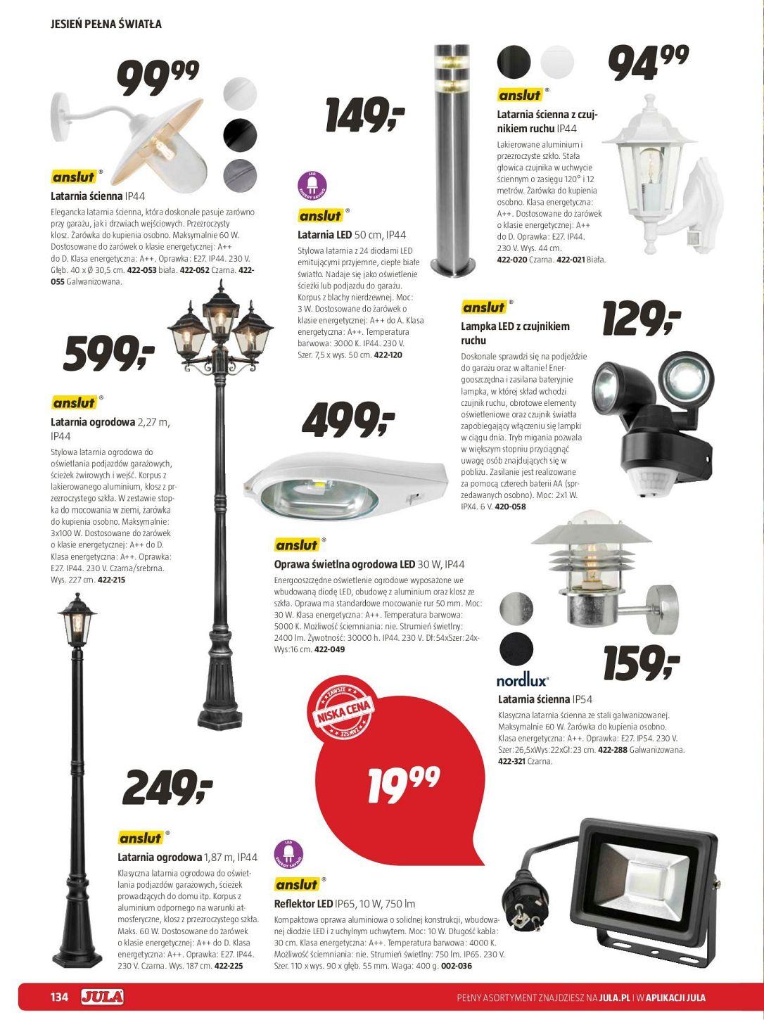 Gazetka promocyjna Jula str. 134