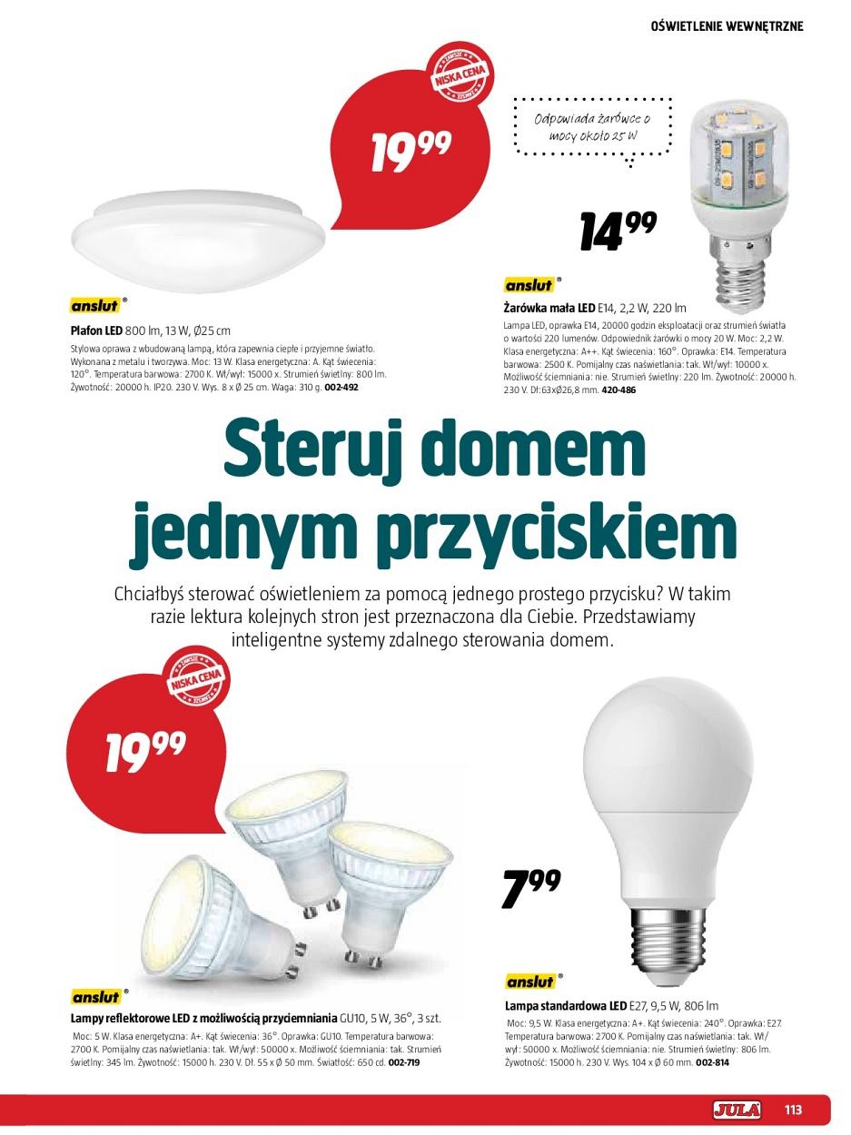Gazetka promocyjna Jula str. 113