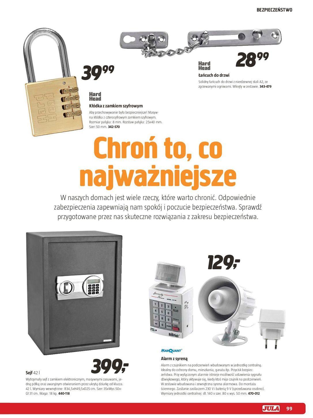 Gazetka promocyjna Jula str. 99