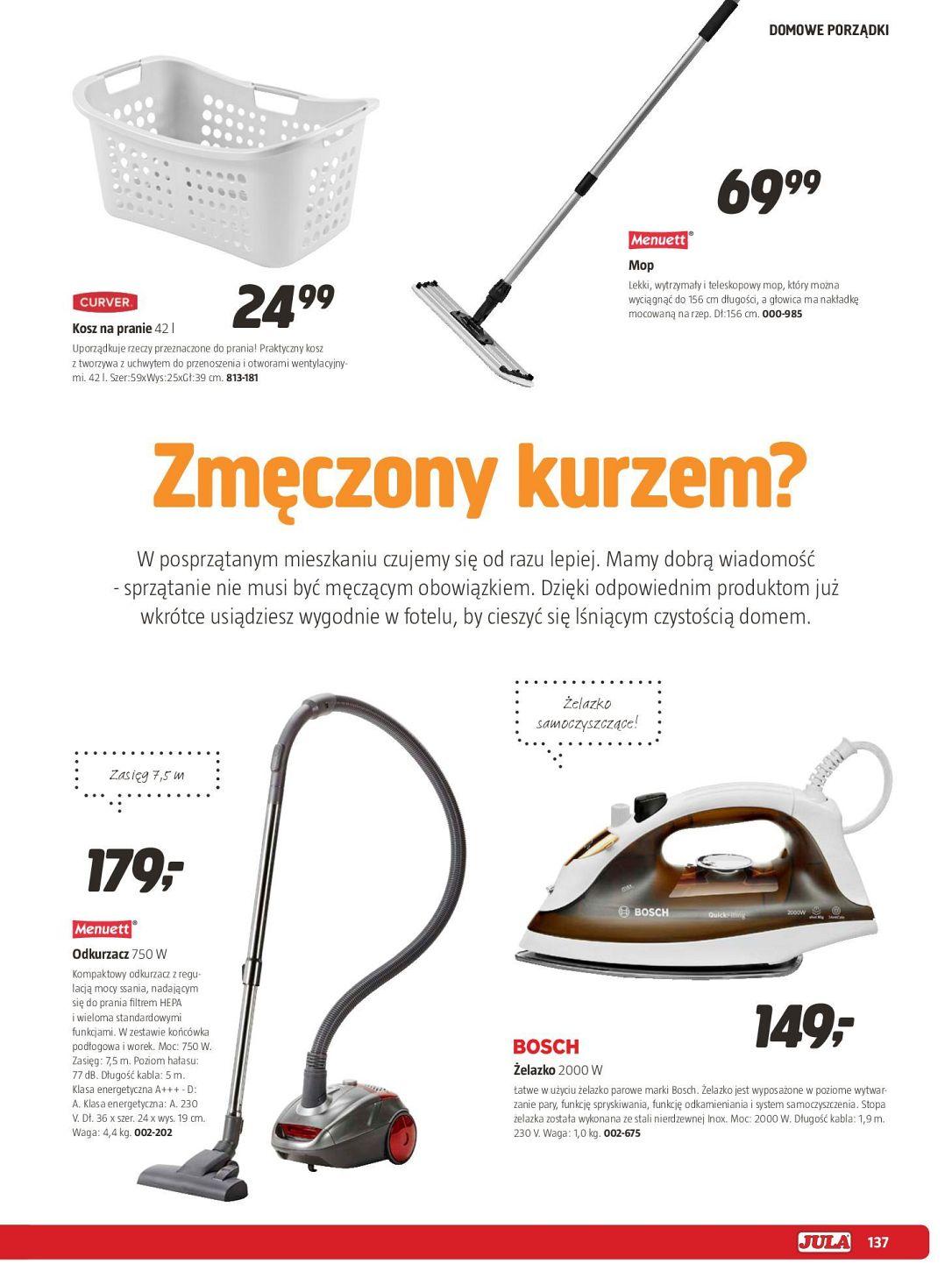 Gazetka promocyjna Jula str. 137