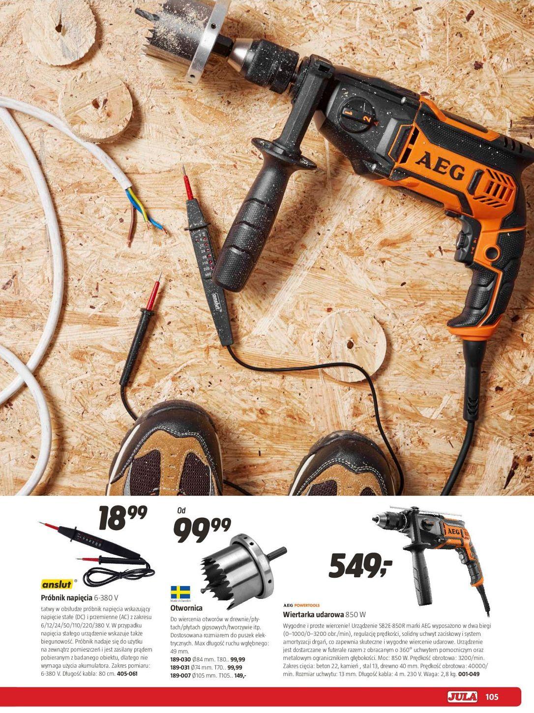 Gazetka promocyjna Jula str. 105