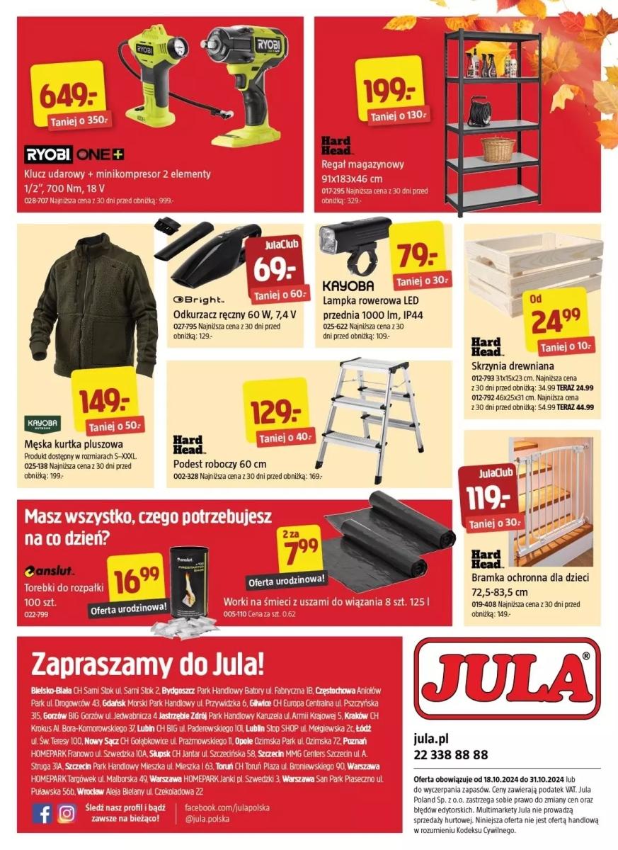 Gazetka promocyjna Jula str. 18