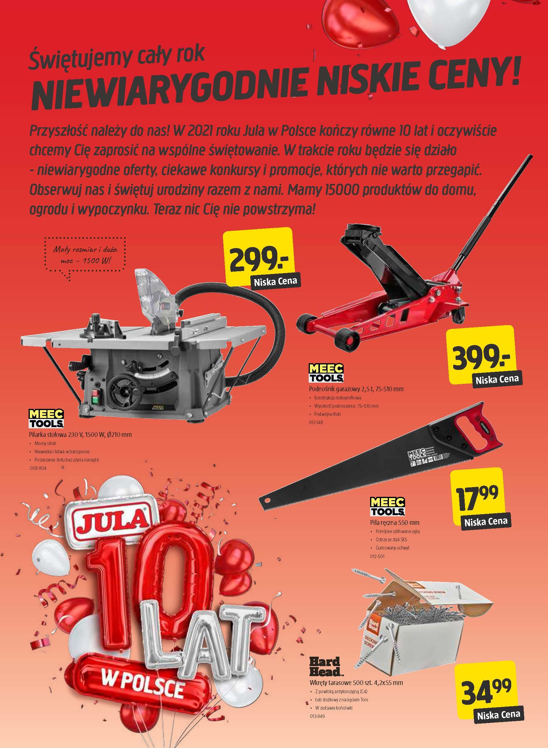 Gazetka promocyjna Jula str. 2