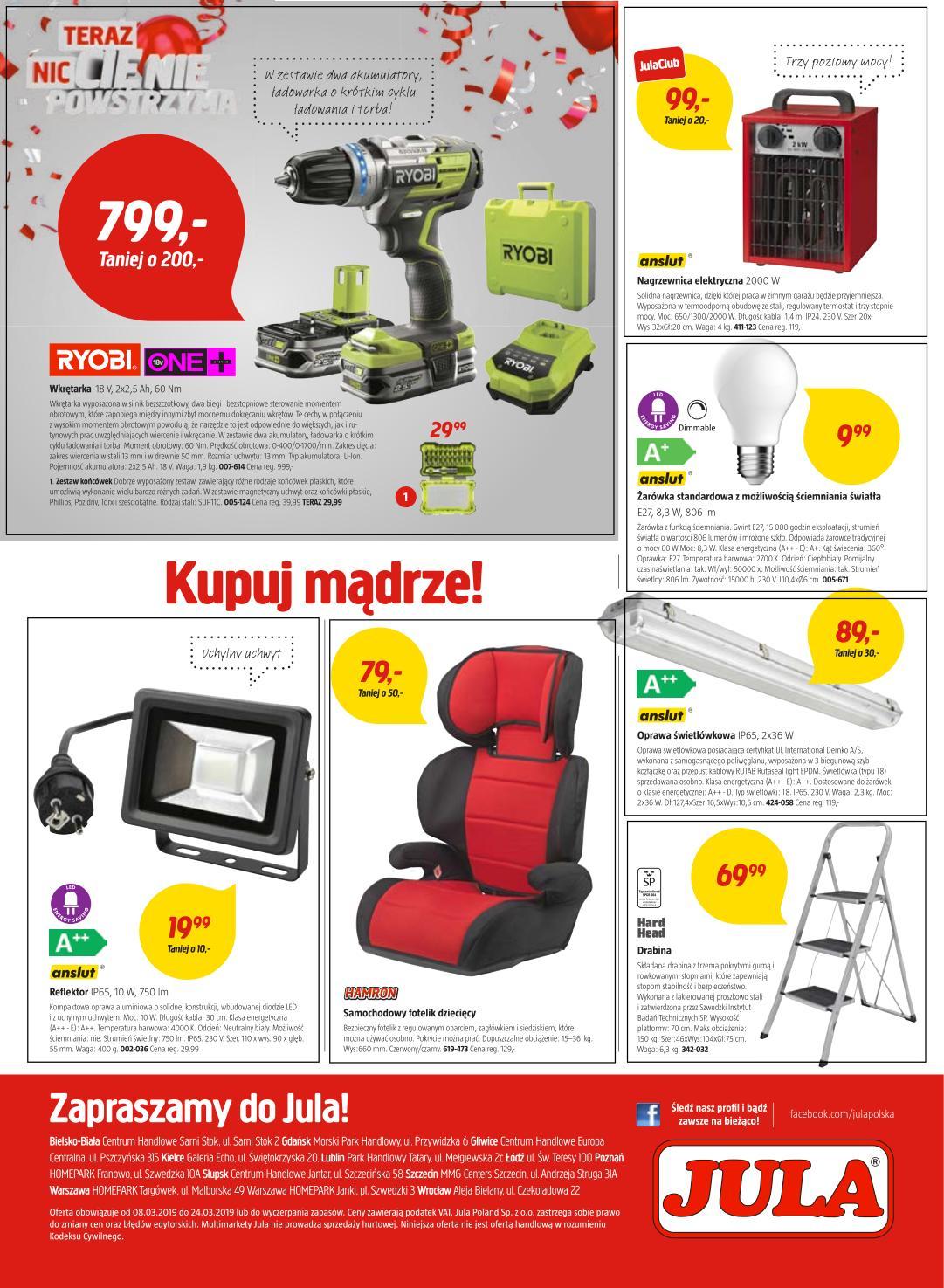 Gazetka promocyjna Jula str. 12