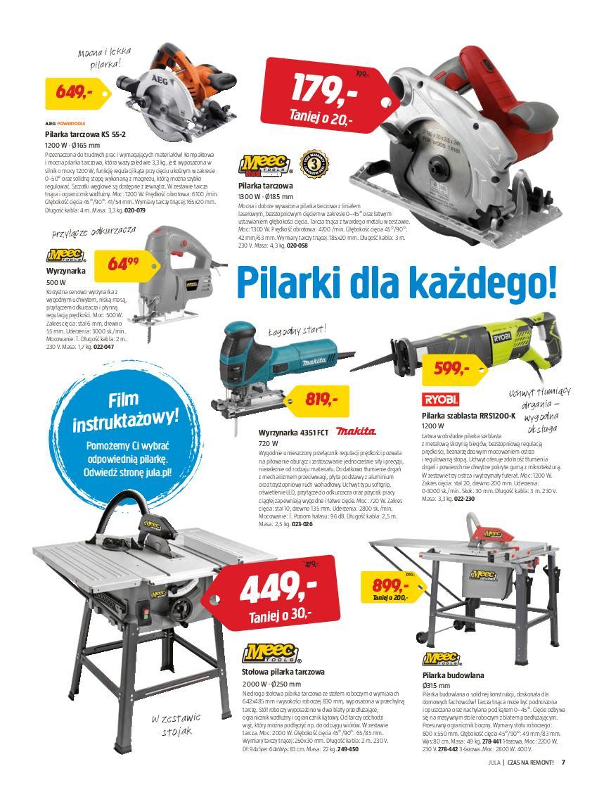 Gazetka promocyjna Jula str. 7