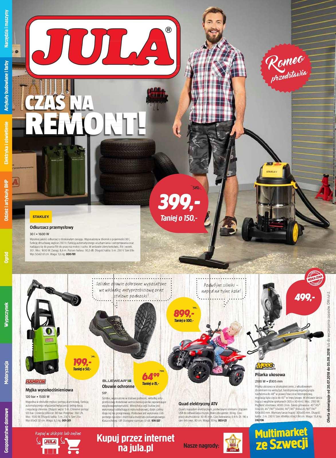 Gazetka promocyjna Jula str. 1