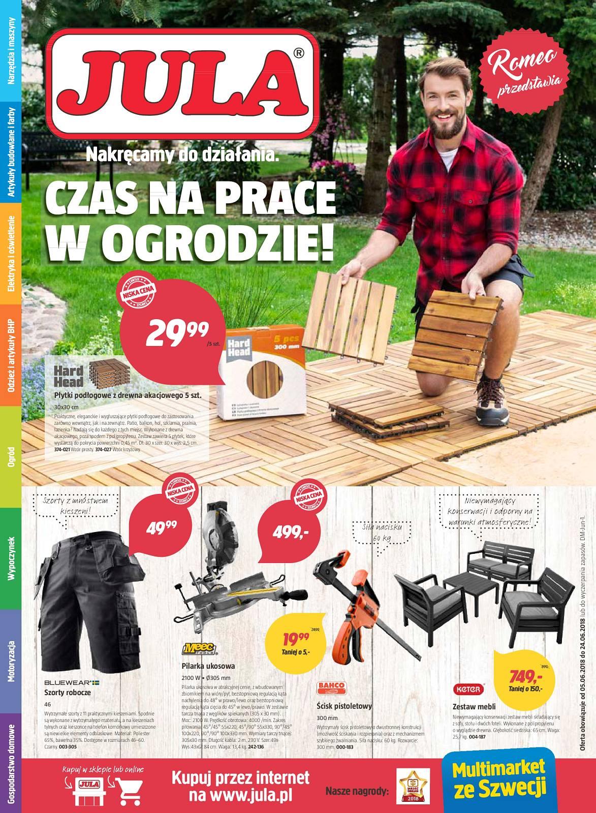 Gazetka promocyjna Jula str. 1