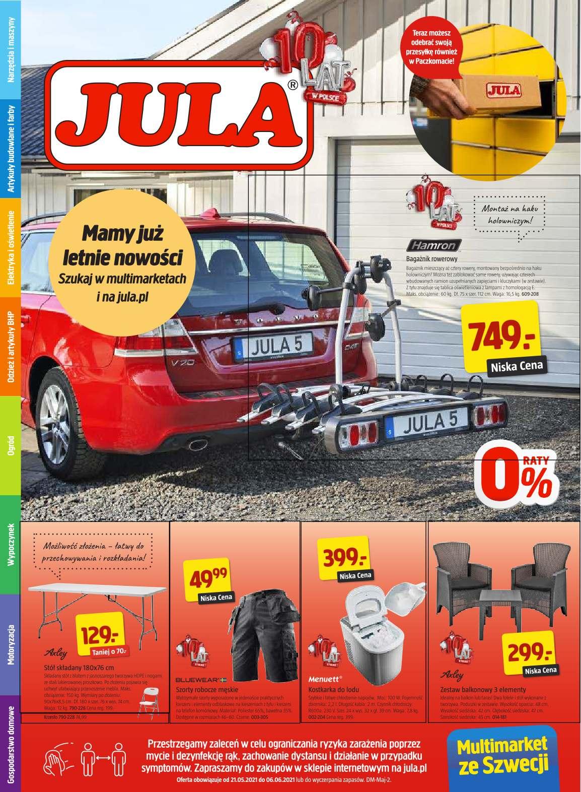 Gazetka promocyjna Jula str. 1