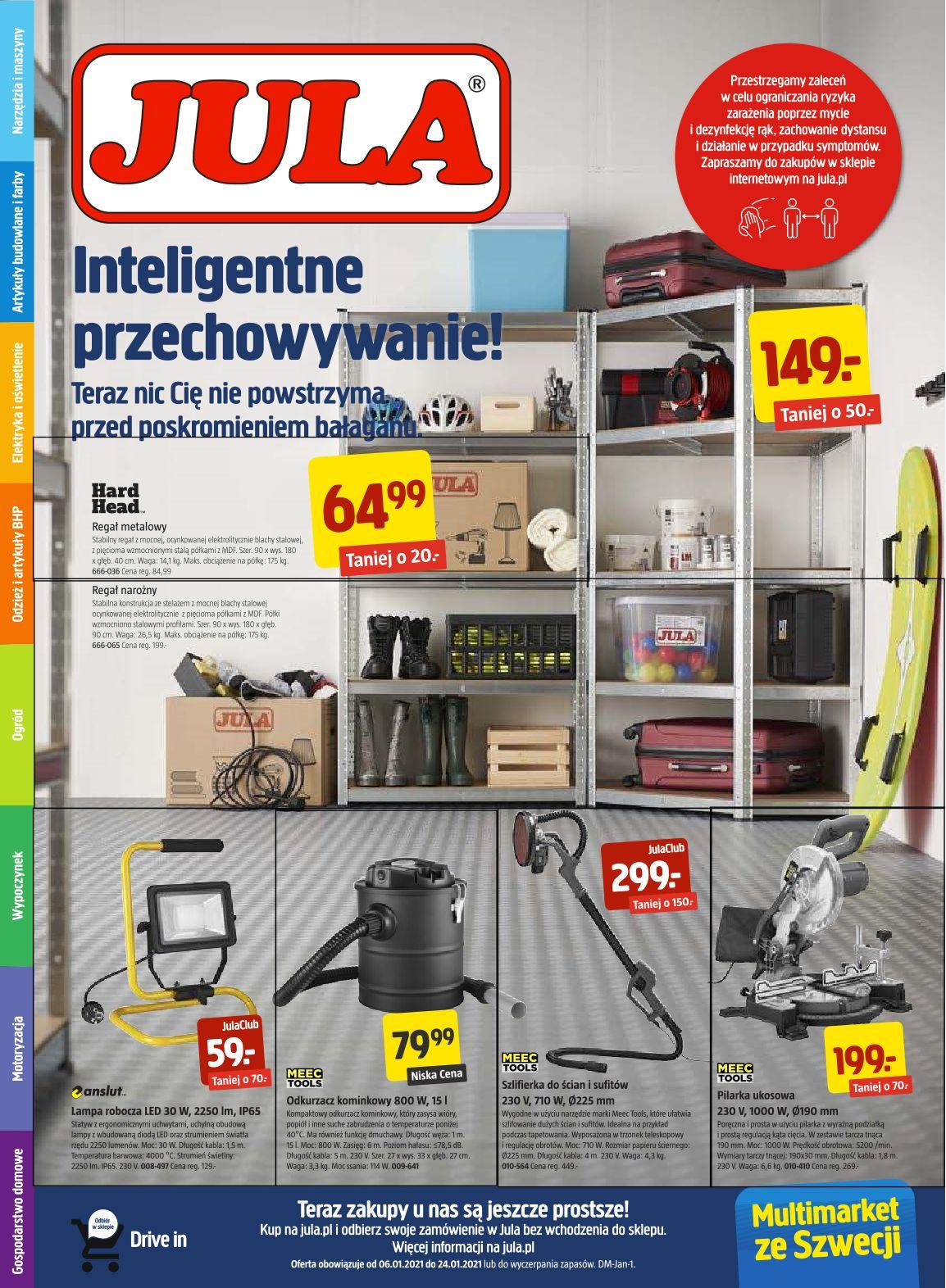 Gazetka promocyjna Jula str. 1