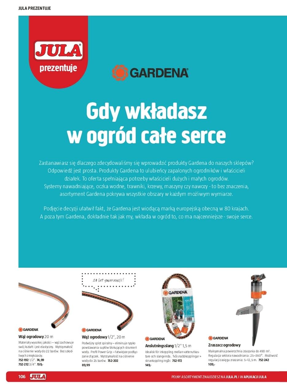 Gazetka promocyjna Jula str. 106